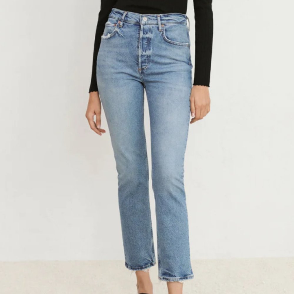 Agolde Riley Crop Size 28